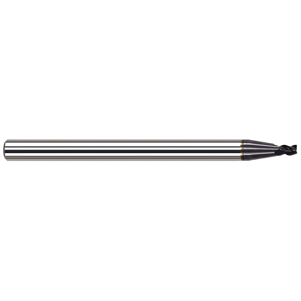 Harvey Tool 964962-C3 Square End Mill 1/16" Dia, 3/32" LOC, 3 Flute, Solid Carbide
