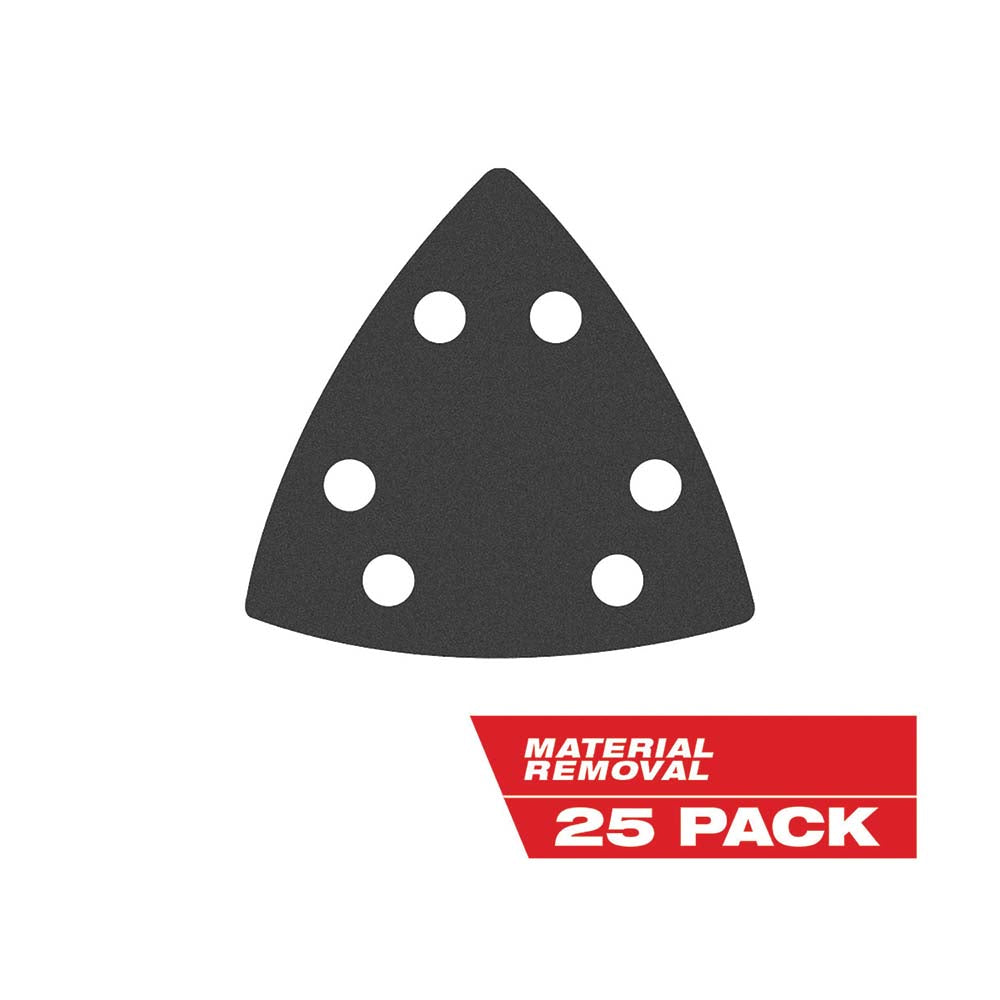 Milwaukee Tool 49-25-2025 Triangle Sandpaper Use with Multi-Tool