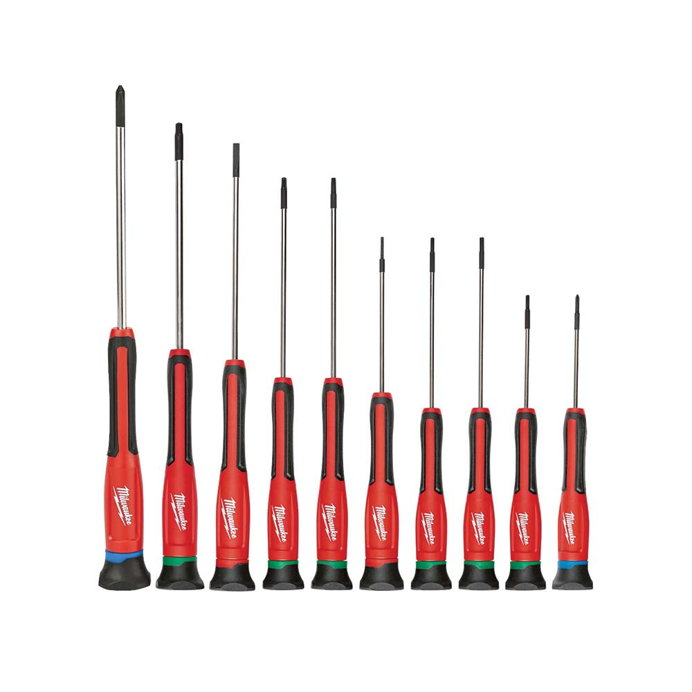 Milwaukee Tool 48-22-2612 Screwdriver Set 10 Pc, Philips, Slotted & Torx