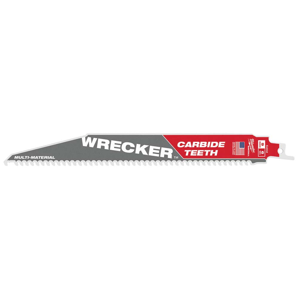 Milwaukee Tool 48-00-5242 Reciprocating Saw Blade Solid Carbide