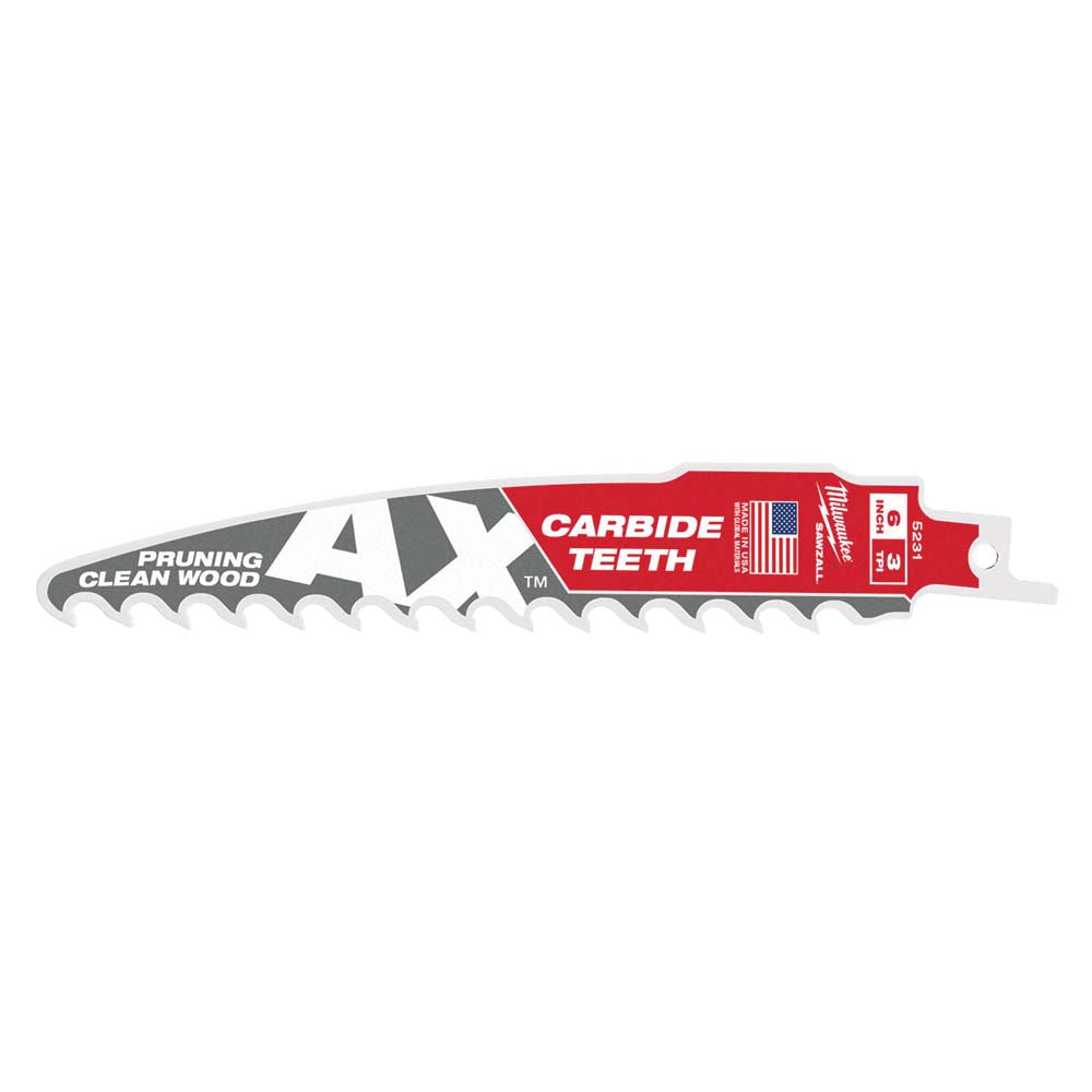 Milwaukee Tool 48-00-5231 Reciprocating Saw Blade Solid Carbide