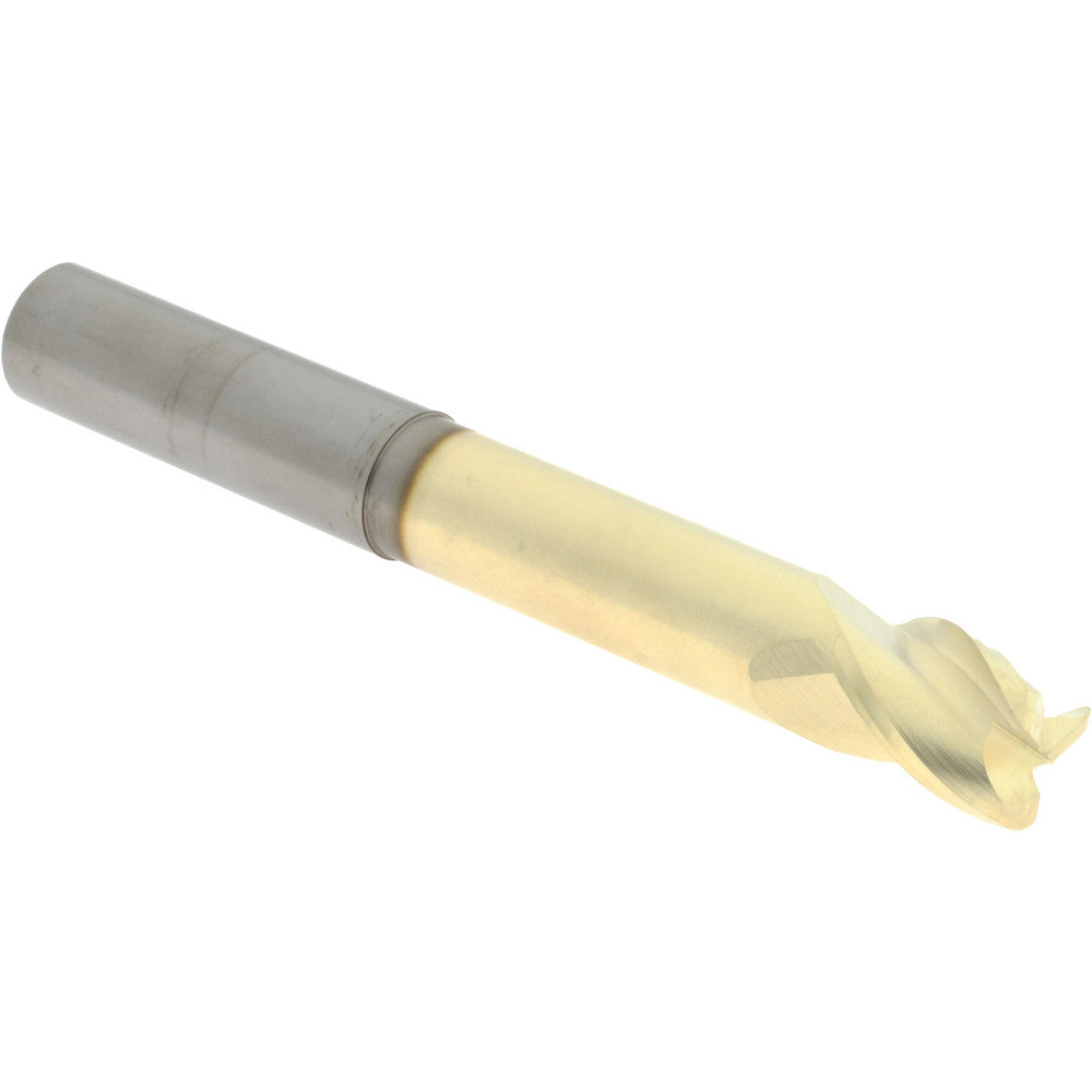 Accupro 315539 Corner Radius End Mill 1/2" Dia, 5/8" LOC, 37 deg Helix, Corner Radius End, Centercutting