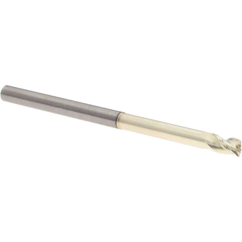 Accupro 315374 Corner Radius End Mill 3/16" Dia, 5/16" LOC, 37 deg Helix, Corner Radius End, Centercutting