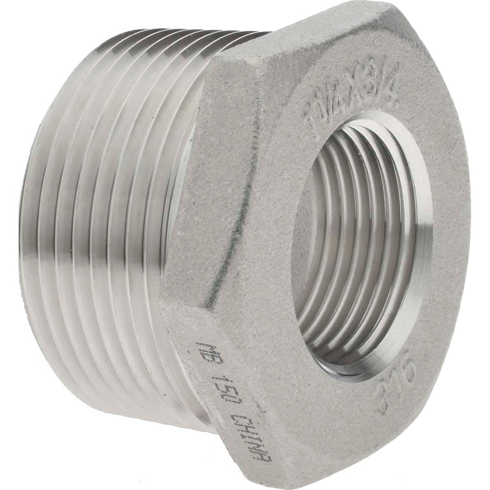 Merit Brass K614-2012 Pipe Bushing 1-1/4 x 3/4", 316 Stainless Steel