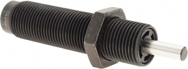 Parker MC225 Male Button Shock Absorber 0.25" Rod Dia, 0.66" OD, 0.5" Stroke, 3/4-16 Thread