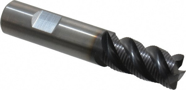Kennametal 3331491 Corner Radius End Mill 3/4" Dia, 1-1/2" LOC, 0.05" Radius, 4 Flutes, Solid Carbide