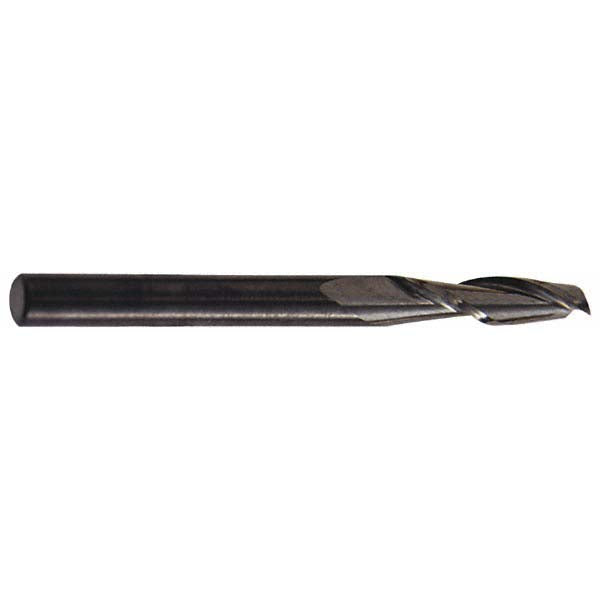 Hertel 88247911 Square End Mill 1/2" Dia, 3" LOC, 2 Flute, Solid Carbide