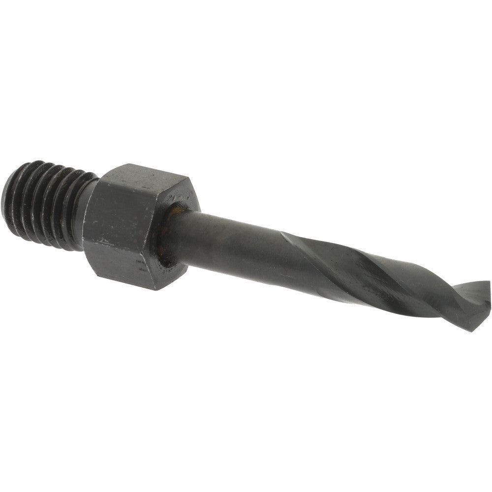 Hertel 953HS20SS-209 Threaded Shank Drill Bit #20, 135 ° Point, 1/4-28 Shank, High Speed Steel
