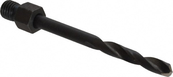 Hertel 953HS20LS-209 Threaded Shank Drill Bit #20, 135 ° Point, 1/4-28 Shank, High Speed Steel