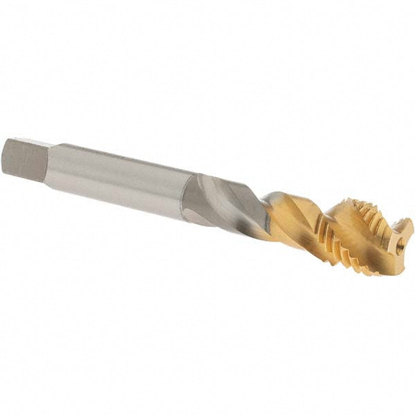 OSG 2392905 Spiral Flute Tap M16x2, Metric Coarse, 3 Flute, Modified Bottoming Chamfer, 6H Class of Fit, Vanadium High-Speed Steel, TiN Finish