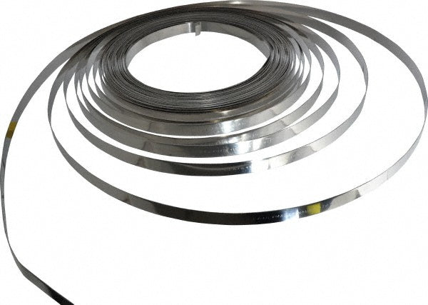 Ideal Tridon ST206 Band Clamp Banding Strap Roll, 3/4" Wide, 0.03" Thick, 201 Stainless Steel
