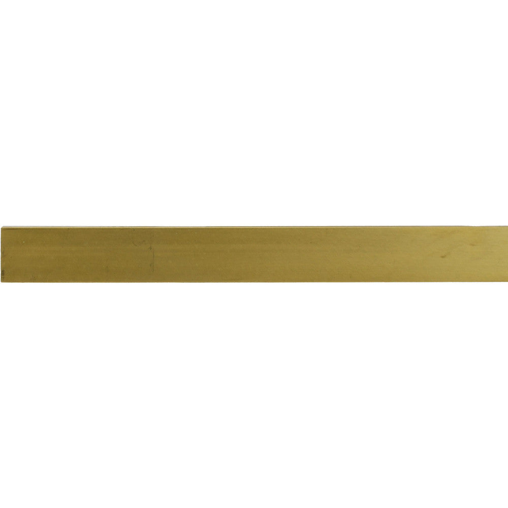 Value Collection RCT-0.25-1-72 1 Inch Wide x 1/4 Inch Thick x 72 Inch Long, Brass Rectangular Bar