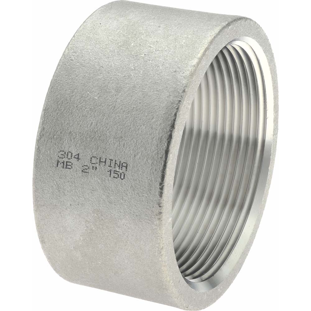 Merit Brass K411H-32 Pipe Half Coupling 2", 304 Stainless Steel