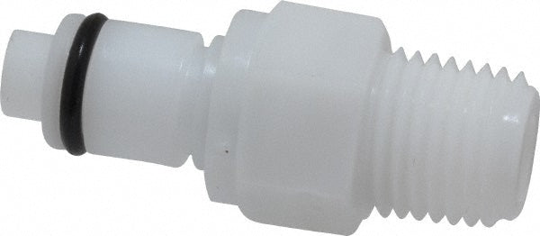 CPC Colder Products PLCD24004 1/4" Nominal Flow, 1/4 NPT Thread, Male, Inline Threaded-Male Plug
