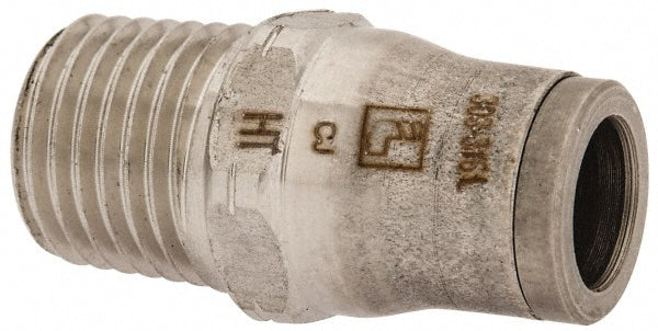 Legris 3805 08 14 Push-To-Connect Tube to Male & Tube to Male NPT Tube Fitting Male Connector, 1/4" Thread, 5/16" OD