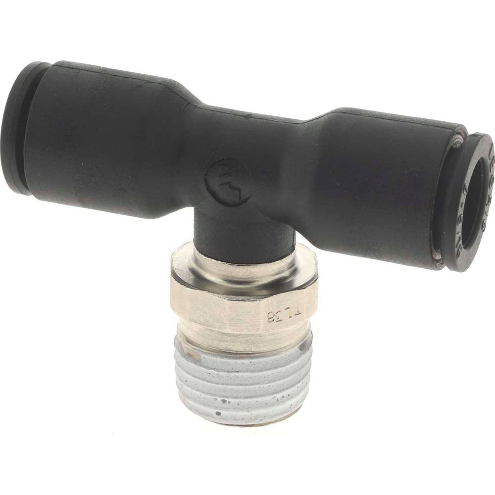 Legris 3108 08 14 Push-To-Connect Tube Fitting Male Branch Tee, 1/4" Thread, 5/16" OD