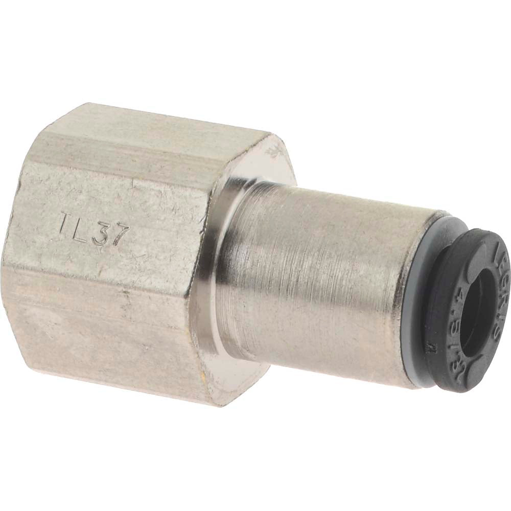 Legris 3014 04 11 Push-To-Connect Tube Fitting Connector, Straight, 1/8" Thread, 5/32" OD