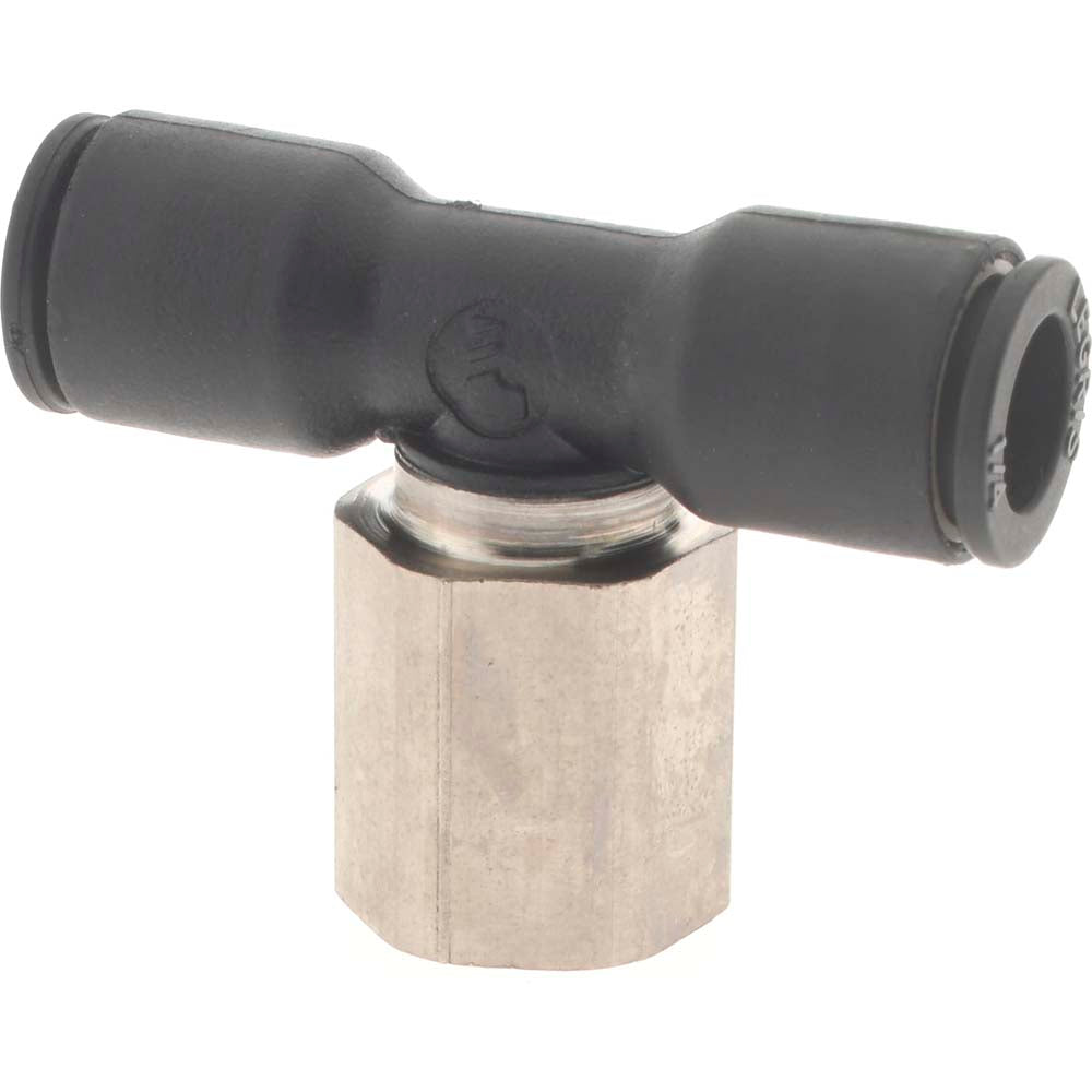 Legris 3008 56 11 Push-To-Connect Tube Fitting Female Branch Tee, 1/8" Thread, 1/4" OD
