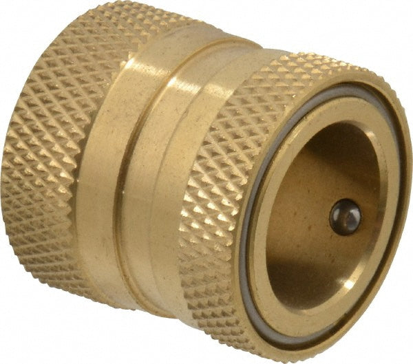 Coilhose Pneumatics 100 Garden Hose Coupler 3/4" NH, Brass
