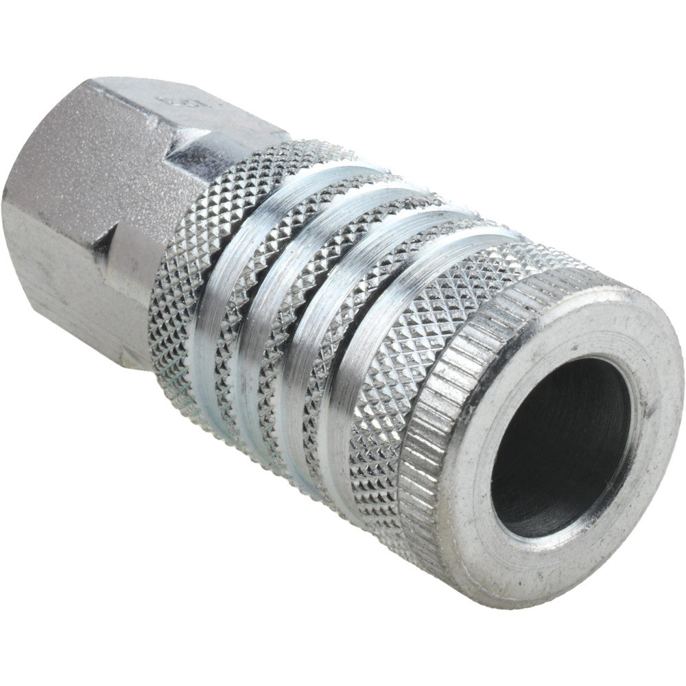 Coilhose Pneumatics 123 Pneumatic Hose Coupling 3/8" Thread, 1/2" Body Dia, Industrial Interchange