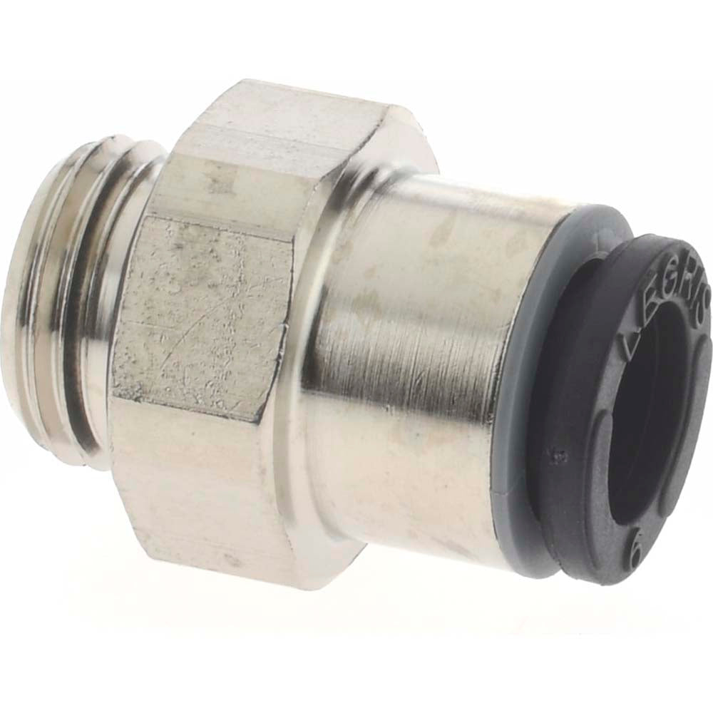 Legris 3101 06 10 Push-To-Connect Tube Fitting Connector, 1/8" Thread