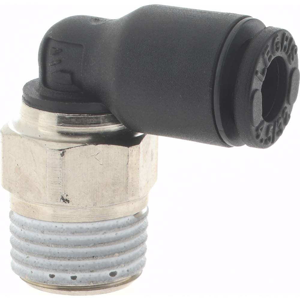 Legris 3109 04 10 Push-to-Connect Tube x Male BSPT Fitting Male Elbow, BSPT, 5/32" OD