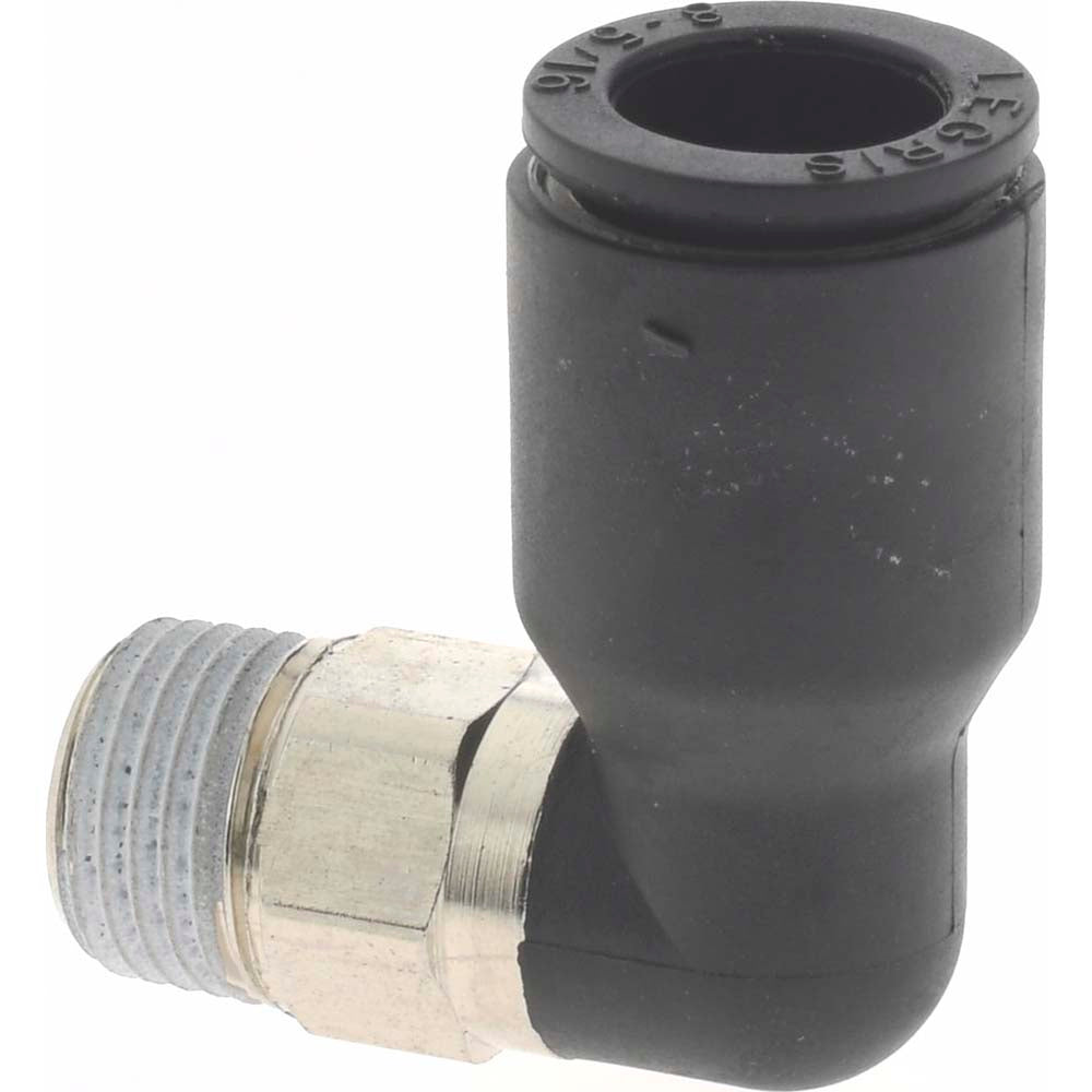Legris 3109 08 10 Push-to-Connect Tube x Male BSPT Fitting Male Elbow, BSPT, 5/16" OD
