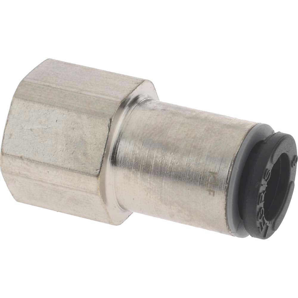 Legris 3114 06 10 Push-To-Connect Tube Fitting Connector, Straight, 1/8" Thread