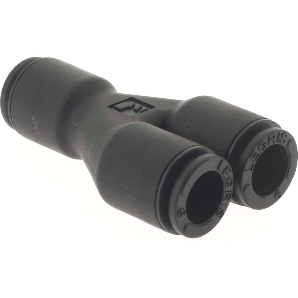 Legris 3140 06 00 Push-to-Connect Tube x Tube Fitting Union Y
