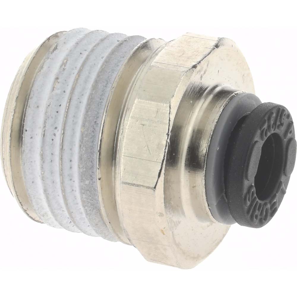 Legris 3175 04 13 Push-To-Connect Tube to Male BSPT Tube Fitting Connector, 1/4" Thread, 5/32" OD