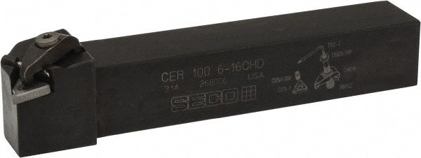 Seco 02462821 Indexable Threading Toolholder External, Right Hand, 1 x 1" Shank