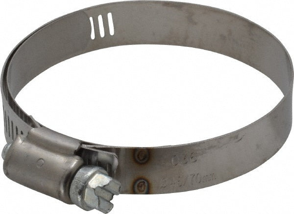 Ideal Tridon M613036706 Worm Gear Clamp SAE 36, 1-13/16 to 2-3/4" Dia, Stainless Steel Band
