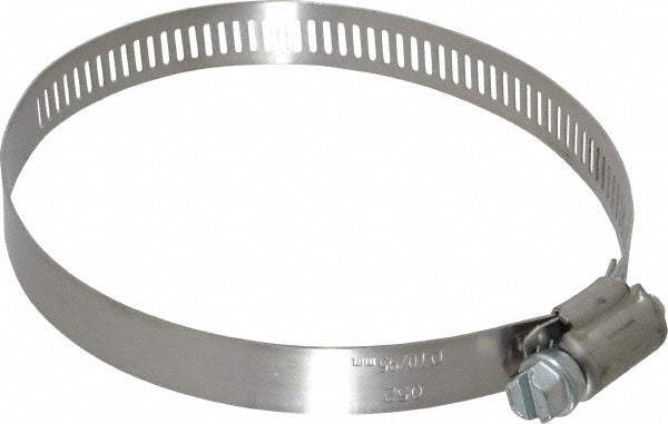 Ideal Tridon 5752051 Worm Gear Clamp SAE 52, 2-13/16 to 3-3/4" Dia, Stainless Steel Band