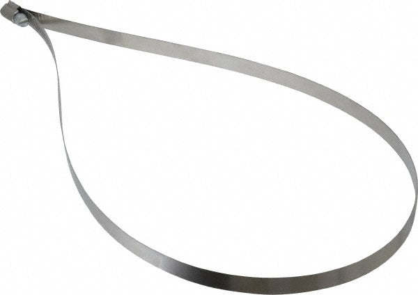 Ideal Tridon 670040176052 Worm Gear Clamp SAE 176, 9-1/2 to 11-1/2" Dia, Stainless Steel Band