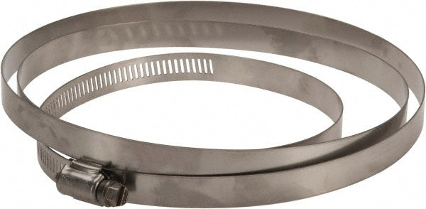 Ideal Tridon M620270106 Worm Gear Clamp SAE 270, 15-3/8 to 17-3/8" Dia, Stainless Steel Band