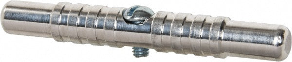 Schaefer Brush 13001 3-3/4" Long, 12-24 Male, Aluminum T-Bar Brush Handle