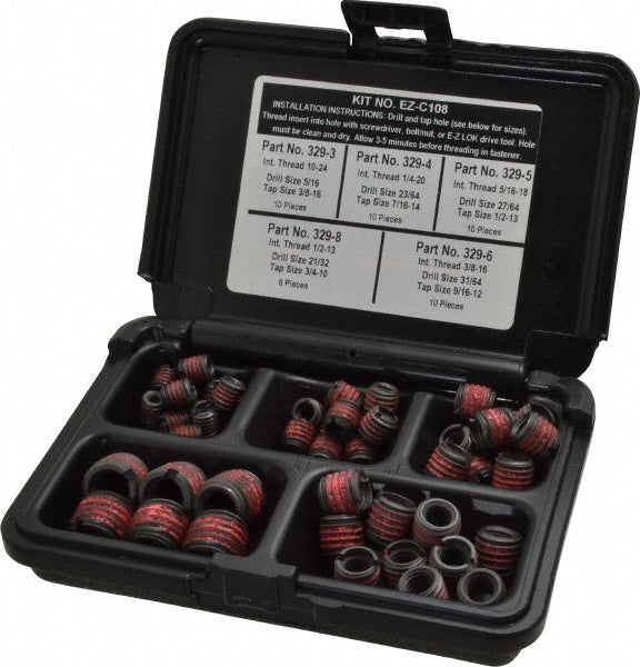 E-Z LOK EZ-C108 Thread Repair Kit 1/2-13, Self-Locking