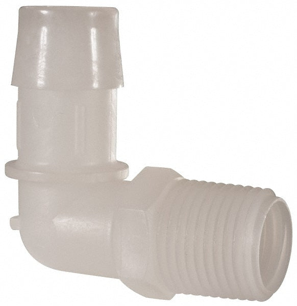 ELDON JAMES CORPORATION L8-12NK7 Barbed Tube Elbow Single Barb, 3/4" Barb, 1/2" NPT