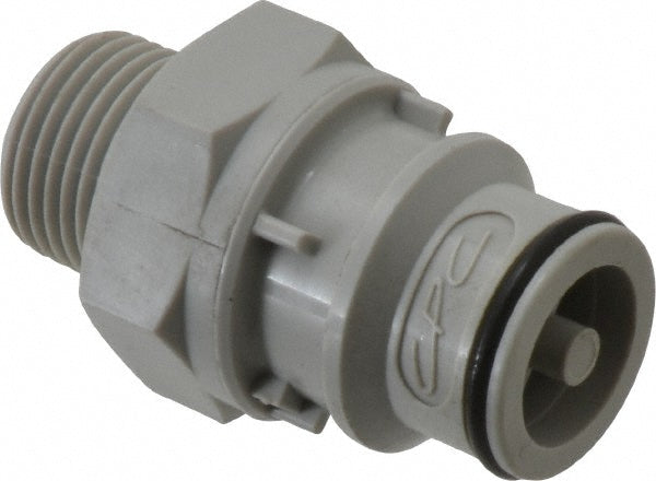 CPC Colder Products HFC24612 3/8" Nominal Flow, 3/8 NPT Thread, Male, Inline Threaded-Male Plug