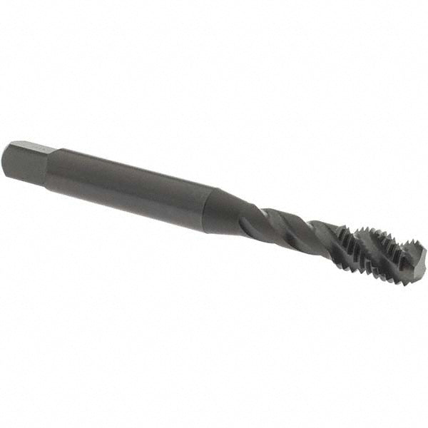 OSG 0137301 Spiral Flute Tap 1/4-28 UNF, 3 Flutes, Bottoming, 3B Class of Fit, Vanadium High Speed Steel, Oxide Coated