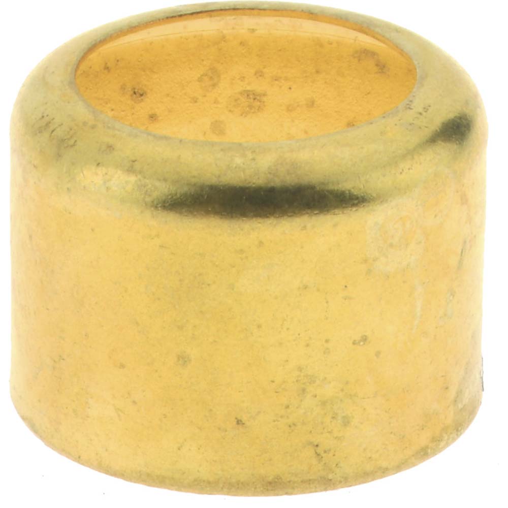 Dixon Valve & Coupling BFL675 0.675" ID Hose Ferrule Brass, 1/2" Long