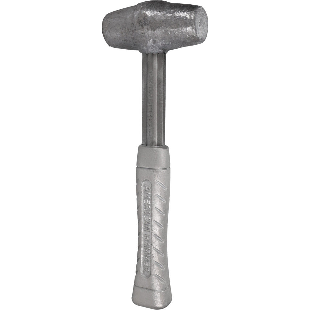 American Hammer AM4LNAG Non-Marring Hammer 4 lb, 1-1/2" Face Dia, Lead Alloy Head