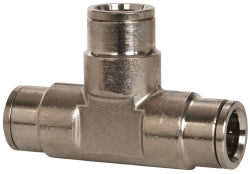 Norgren 120600700 Push-To-Connect Tube to Tube Tube Fitting Pneufit Union Tee, 1/2" OD