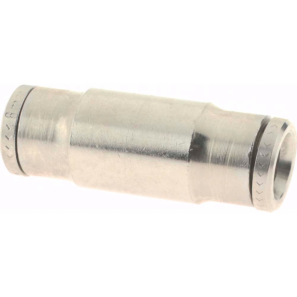 Norgren 120370406 Push-To-Connect Tube to Tube Tube Fitting Pneufit Conversation Union, 1/4" OD