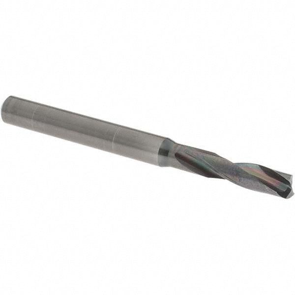 OSG 3330510 Screw Machine Length Drill Bit 5.10 mm (0.2008) Dia, 180 deg, Solid Carbide