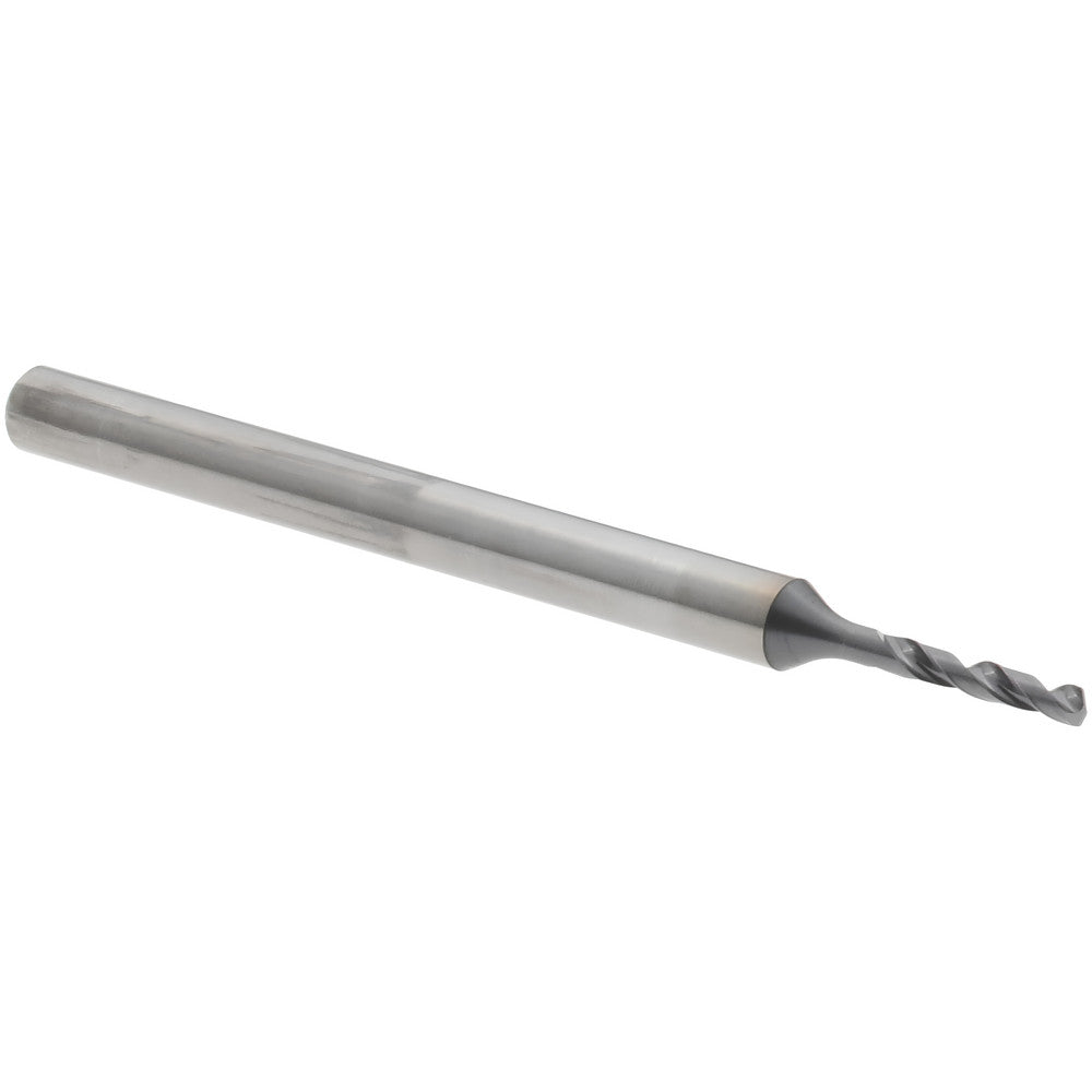 OSG 3300125 Micro Drill Bit 1.25 mm Dia, (0.0492"), 140 deg, Solid Carbide