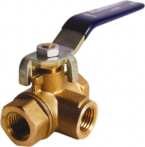 Legend Valve 101-441 Diverter Manual Ball Valve 1/4" Pipe, Large Port