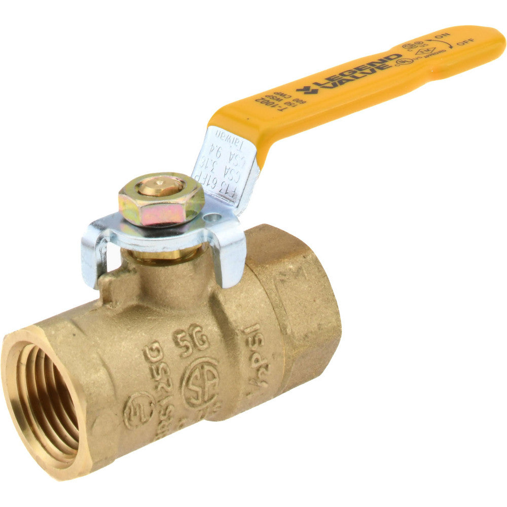 Legend Valve 101-063 2-Way Manual Ball Valve 1/2" Pipe, Full Port