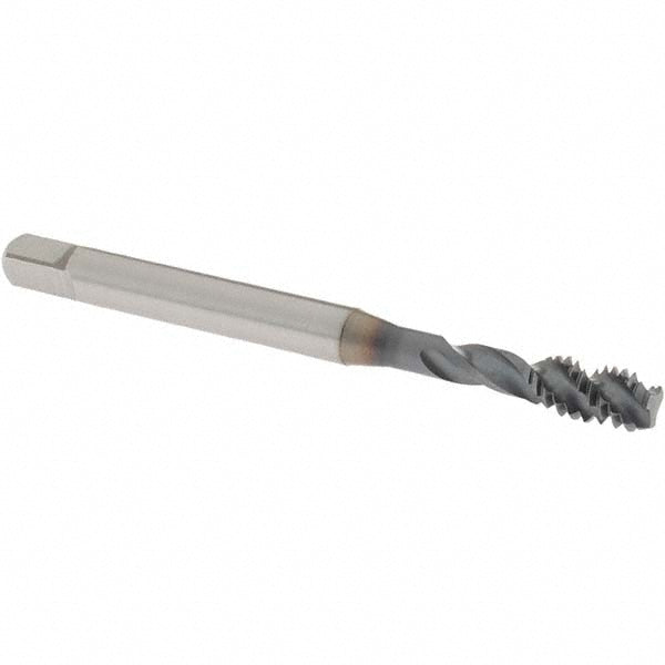 OSG 1650510608 Spiral Flute Tap 1/4-20 UNC, 3 Flutes, Bottoming, 2B Class of Fit, Powdered Metal, V Coated