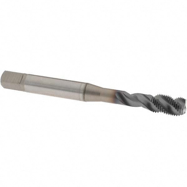 OSG 1650505808 Spiral Flute Tap 5/16-32 UNF, 3 Flutes, Semi-Bottoming, 2B Class of Fit, Powdered Metal, TICN Coated